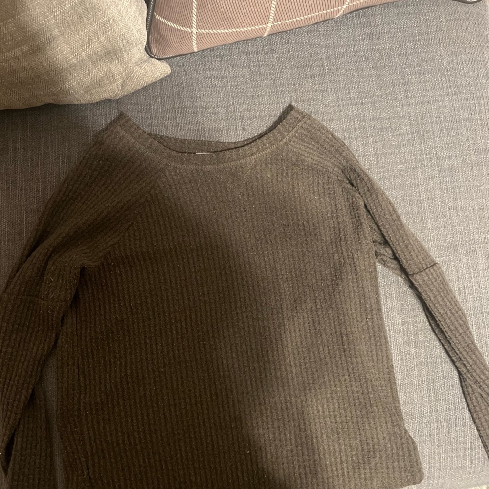 Sweet Romeo Green Knit Thermal